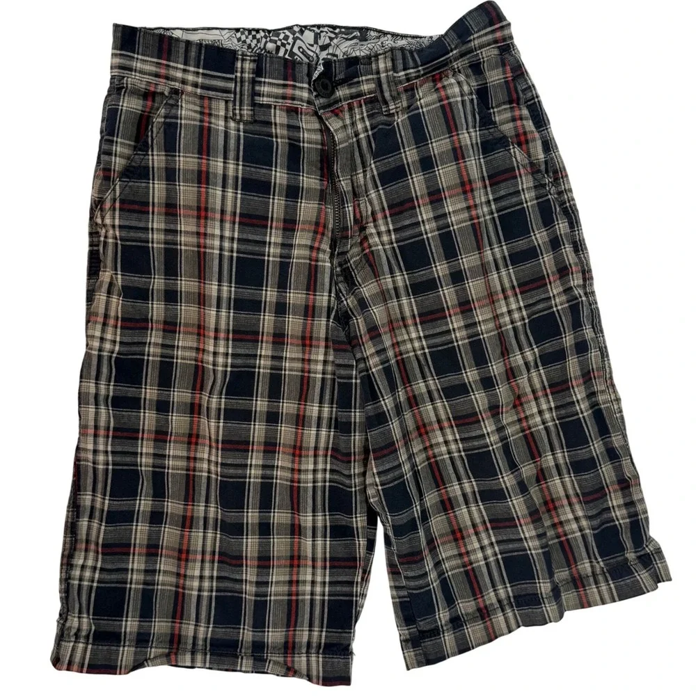 Unionbay Plaid Shorts Boy's Size 10 Casual Summer‎ Everyday Gopcore Utility